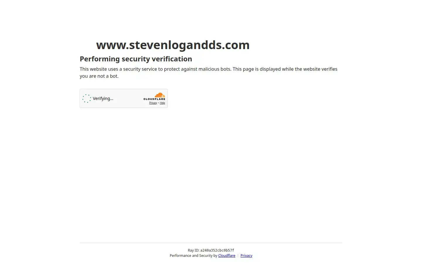 Homepage preview of Steven C Logan, DDS, Endodontist