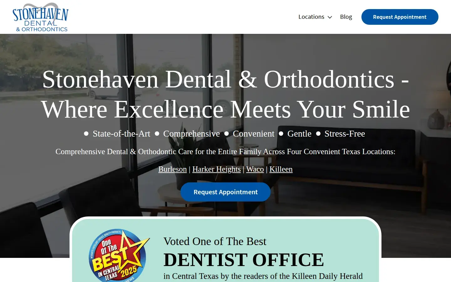 Homepage preview of Stonehaven Dental & Orthodontics