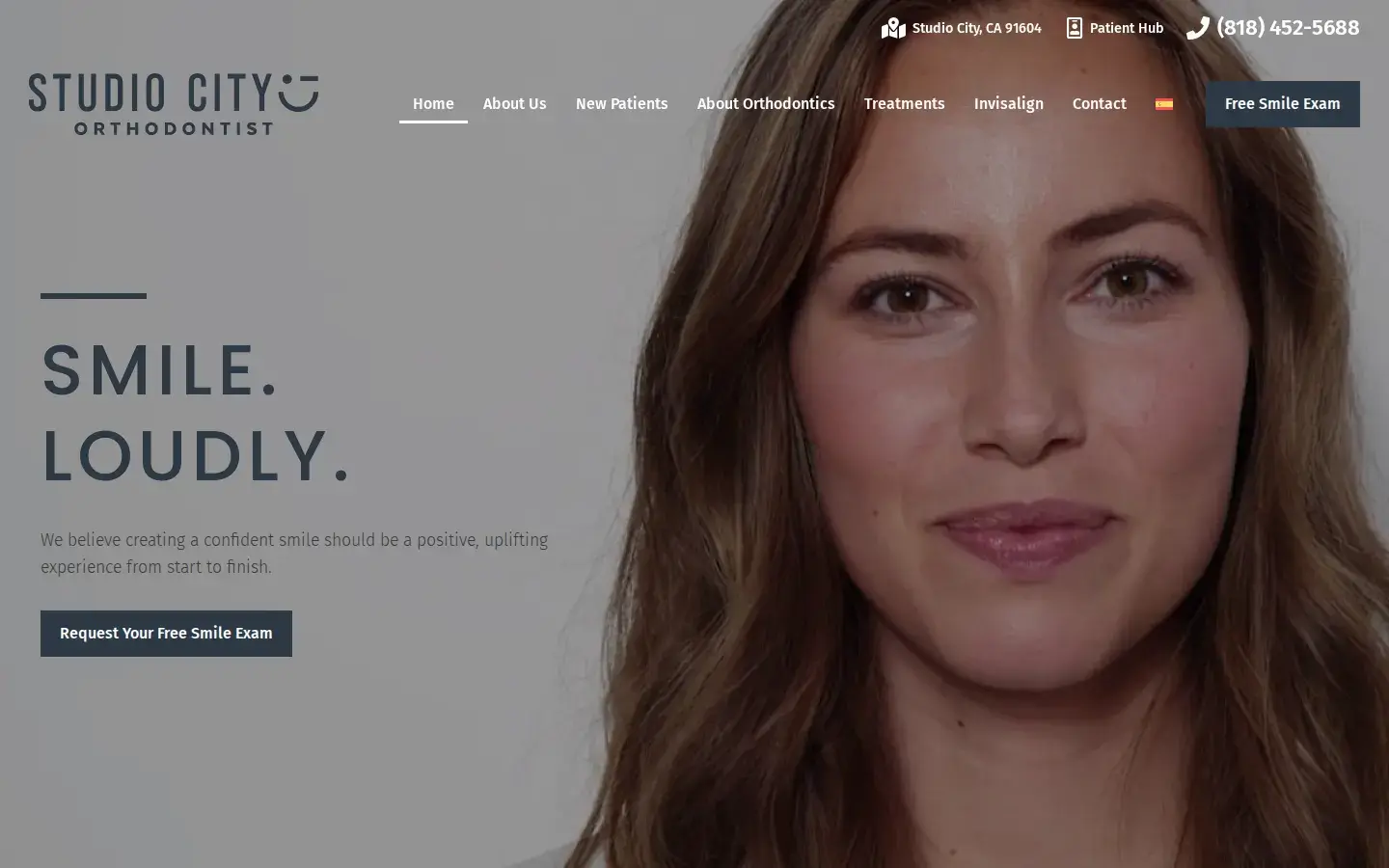 Homepage preview of Studio City Orthodontist