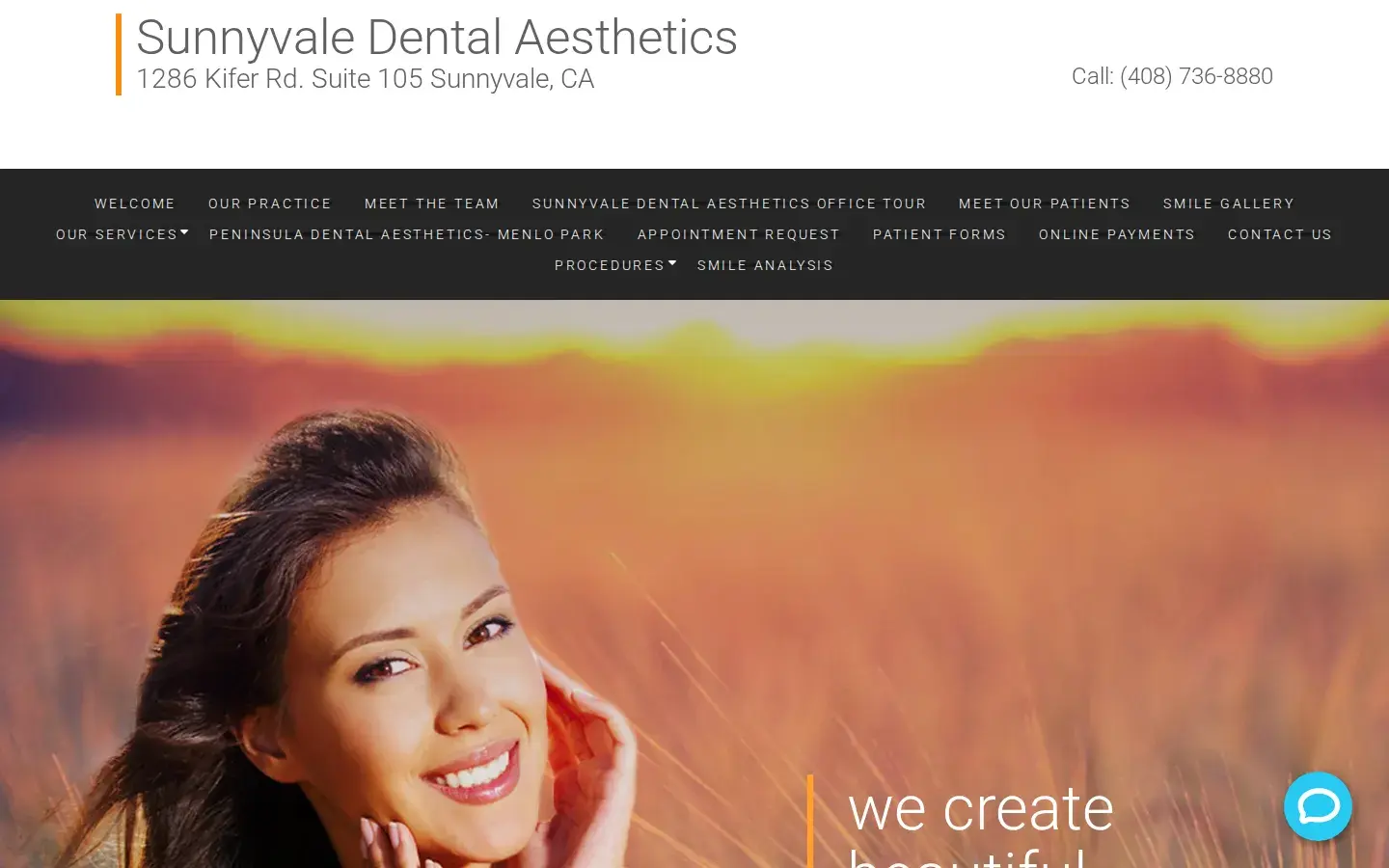 Homepage preview of Sunnyvale Dental Aesthetics