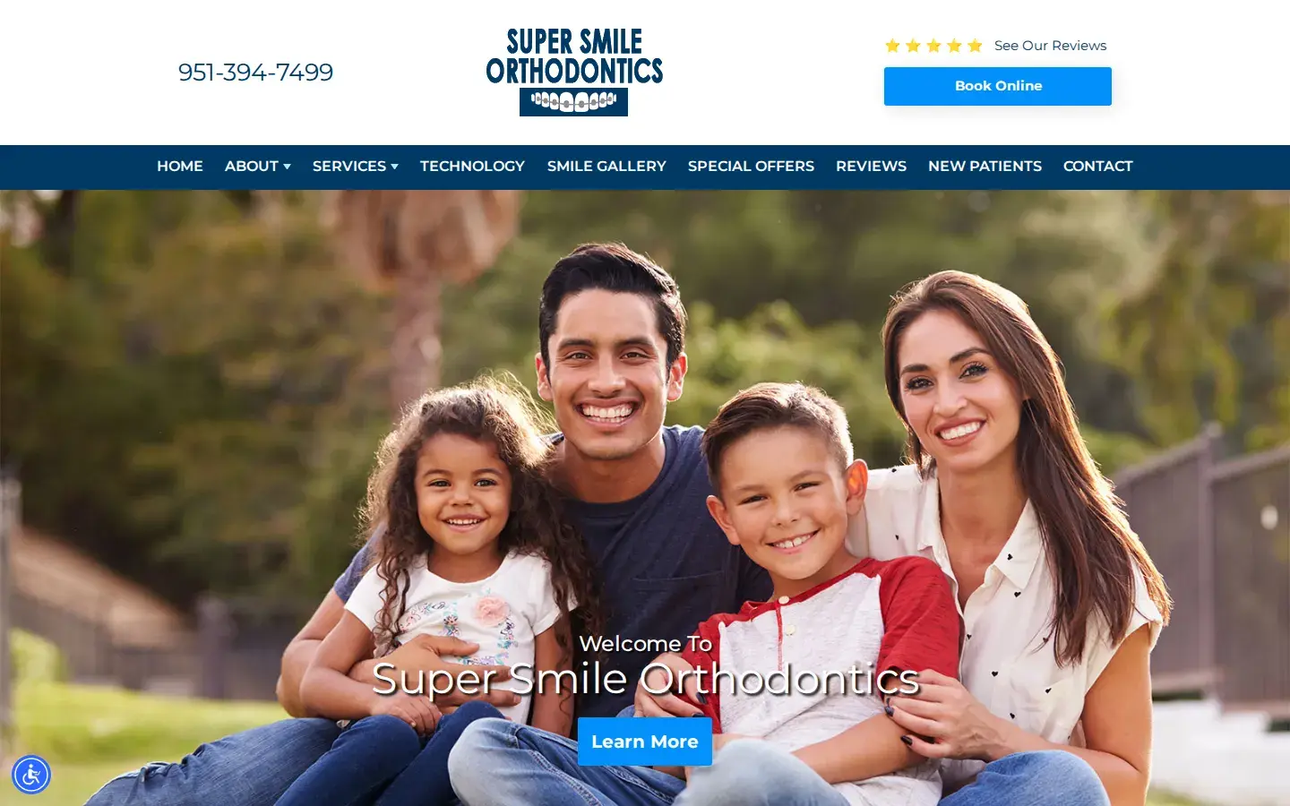 Homepage preview of Super Smile Orthodontics – Orthodontist & Invisalign