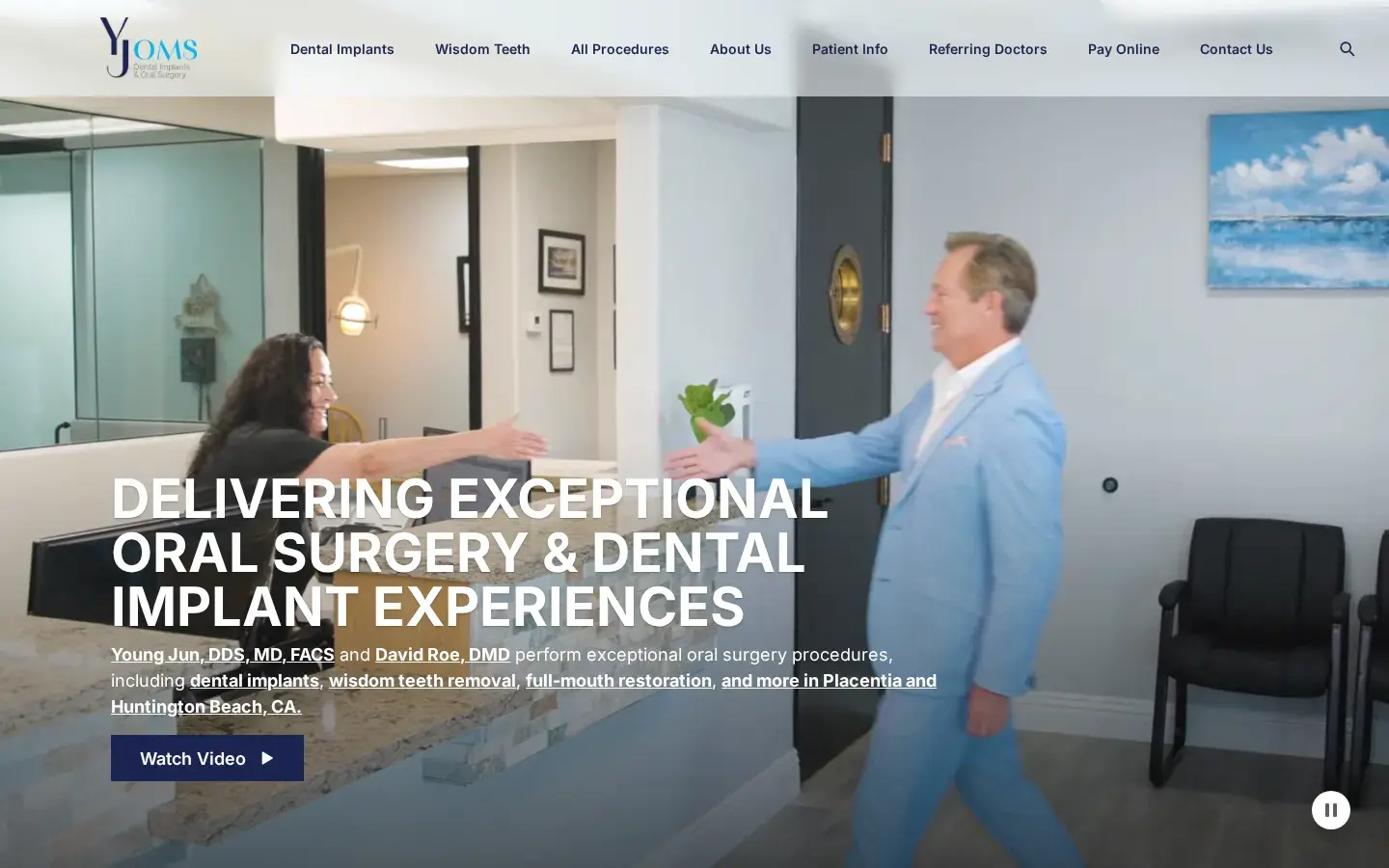 Homepage preview of Surf City Oral & Maxillofacial Surgery