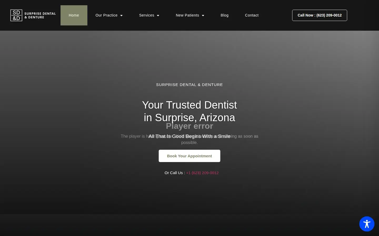 Homepage preview of Surprise Dental & Denture