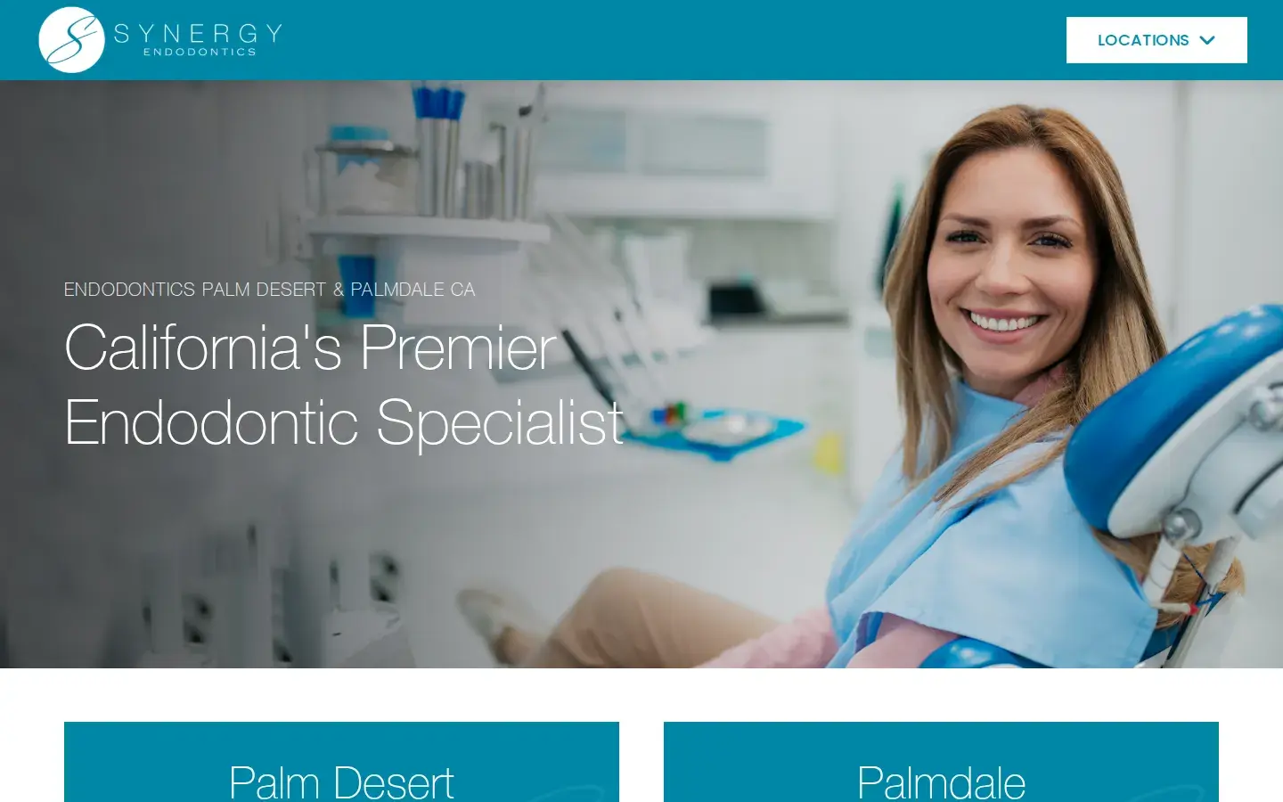 Homepage preview of Synergy Endodontics