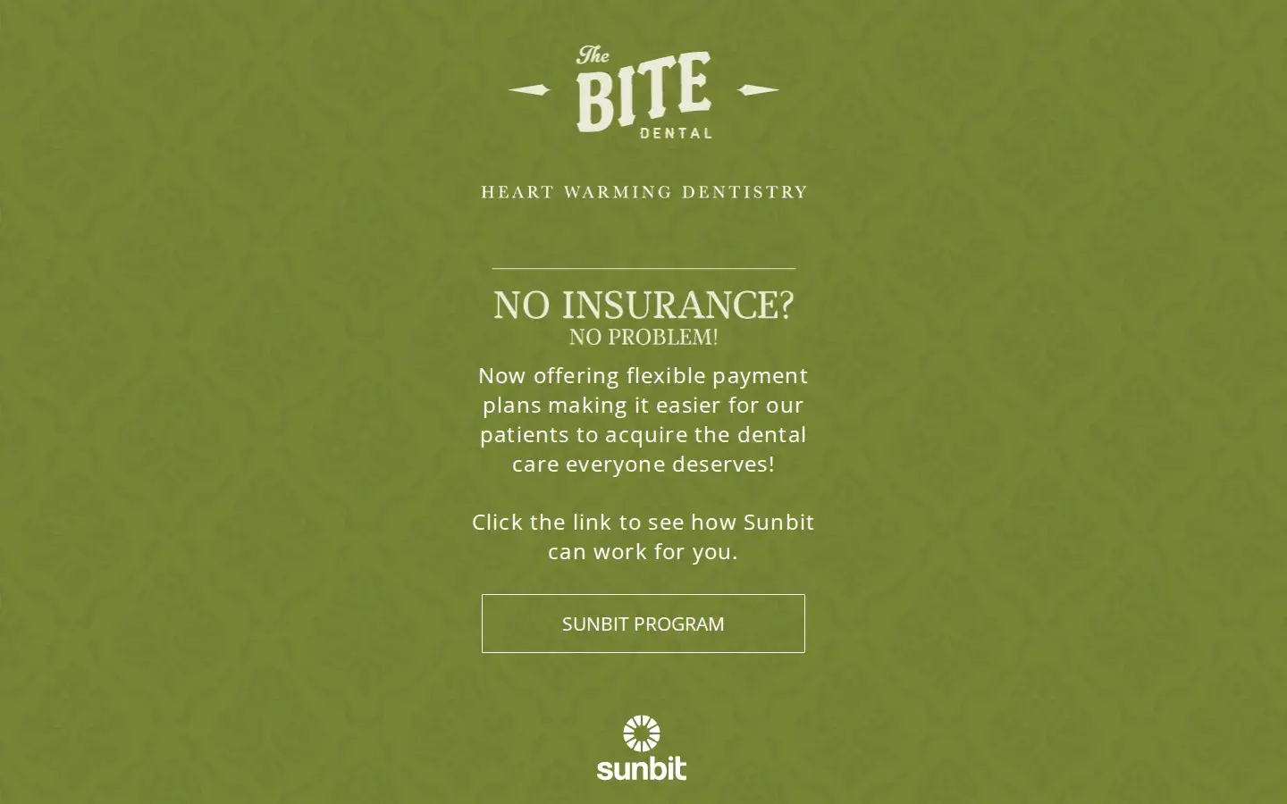Homepage preview of The Bite Dental
