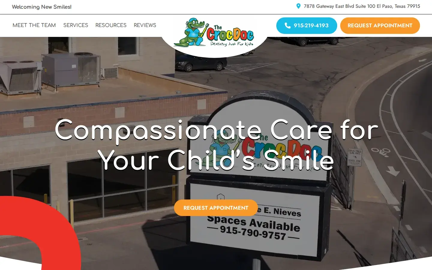 Homepage preview of The Croc Doc: Dentistry Just For Kids