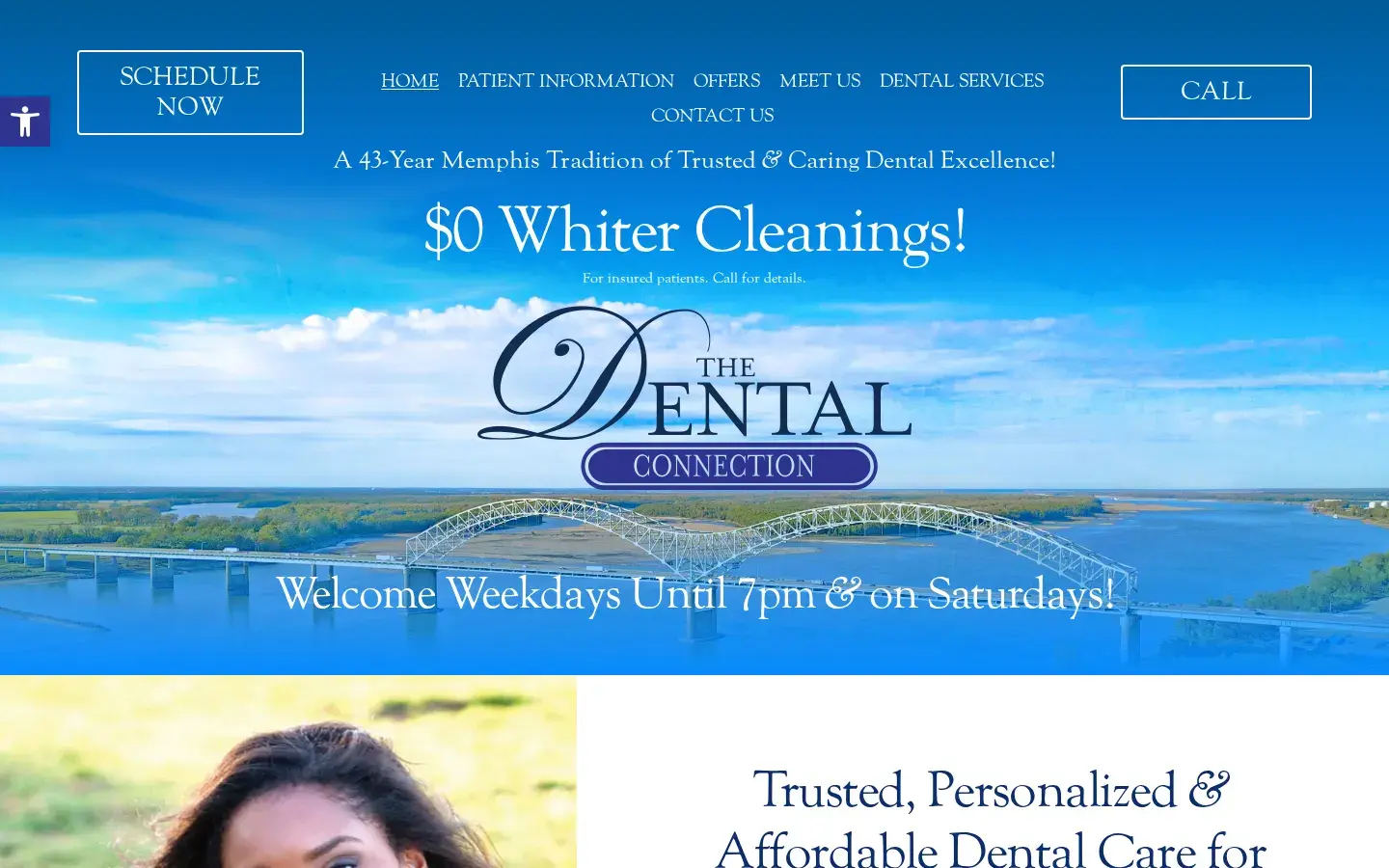 Homepage preview of The Dental Connection
