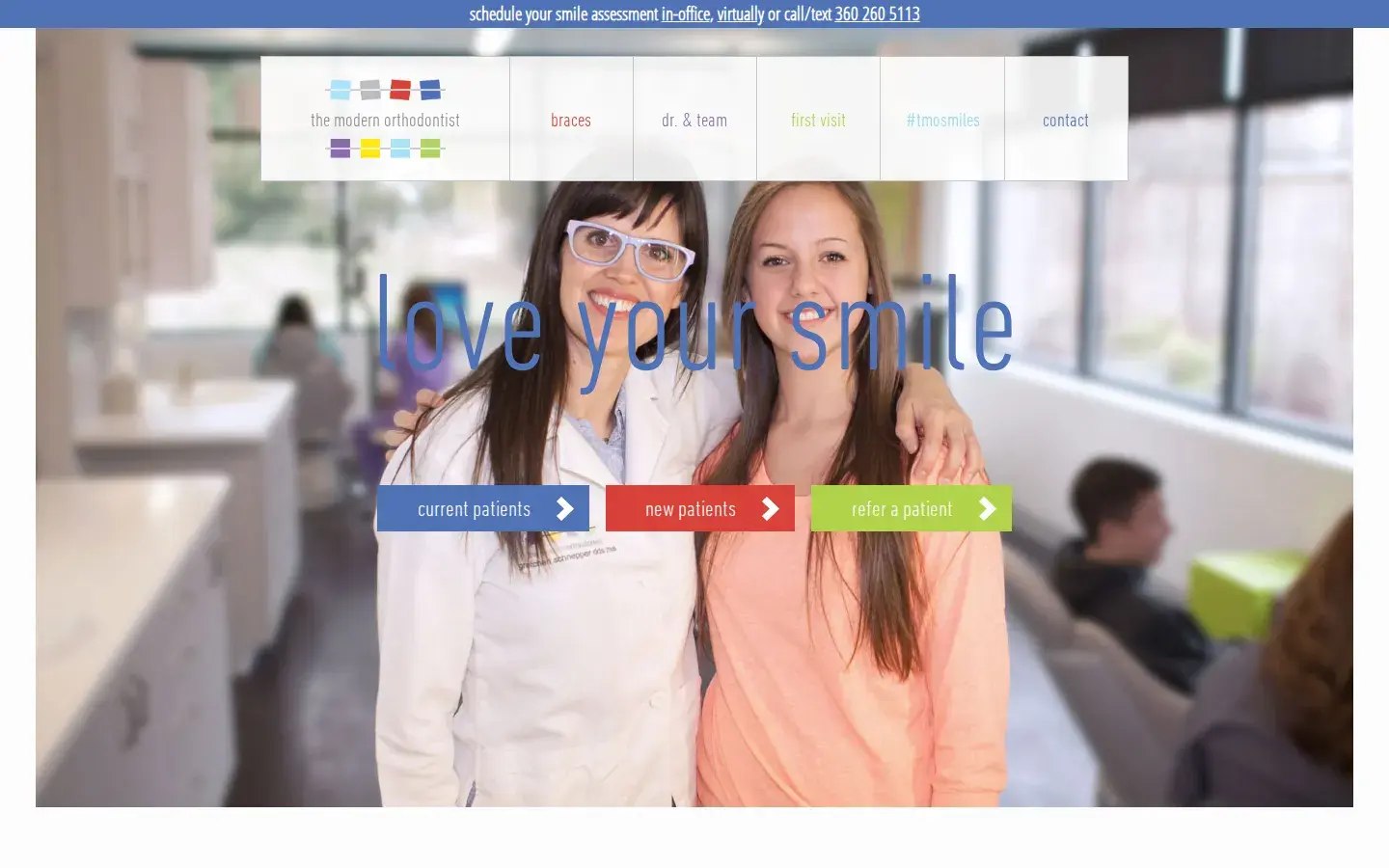Homepage preview of The Modern Orthodontist – Gretchen Schnepper DDS, MS