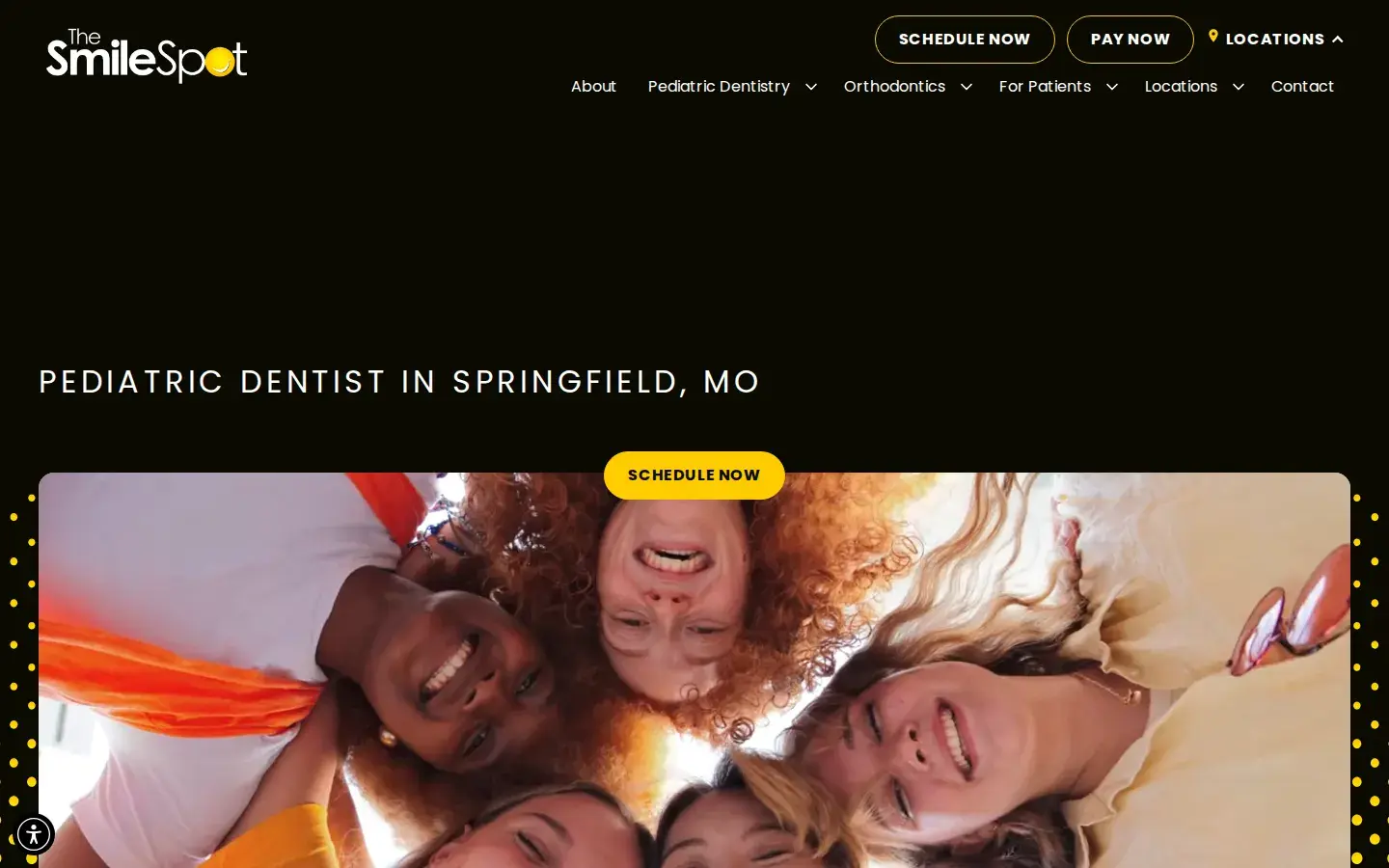 Homepage preview of The Smile Spot Springfield