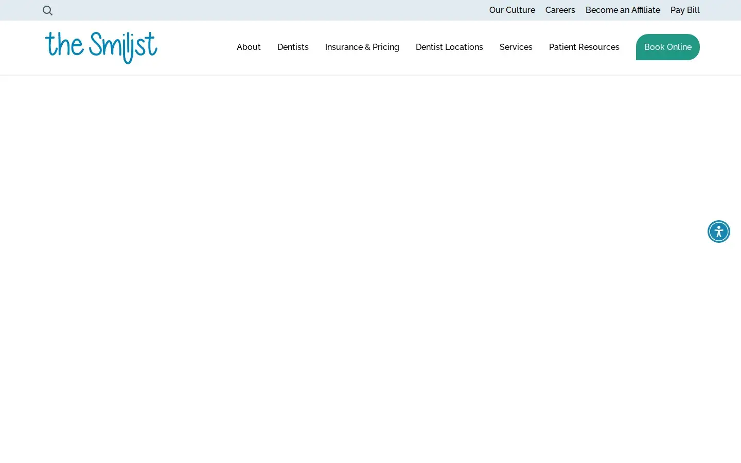 Homepage preview of The Smilist Dental Smithtown