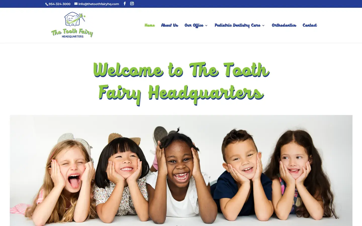 Homepage preview of The Tooth Fairy HQ
