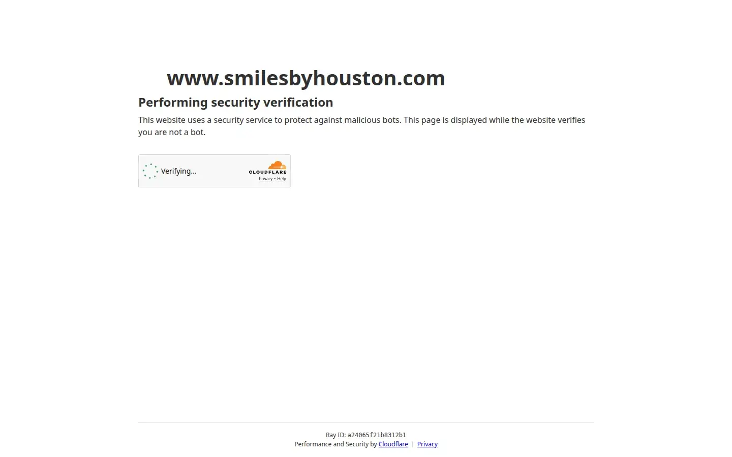 Homepage preview of Thomas E. Houston, DMD, PC