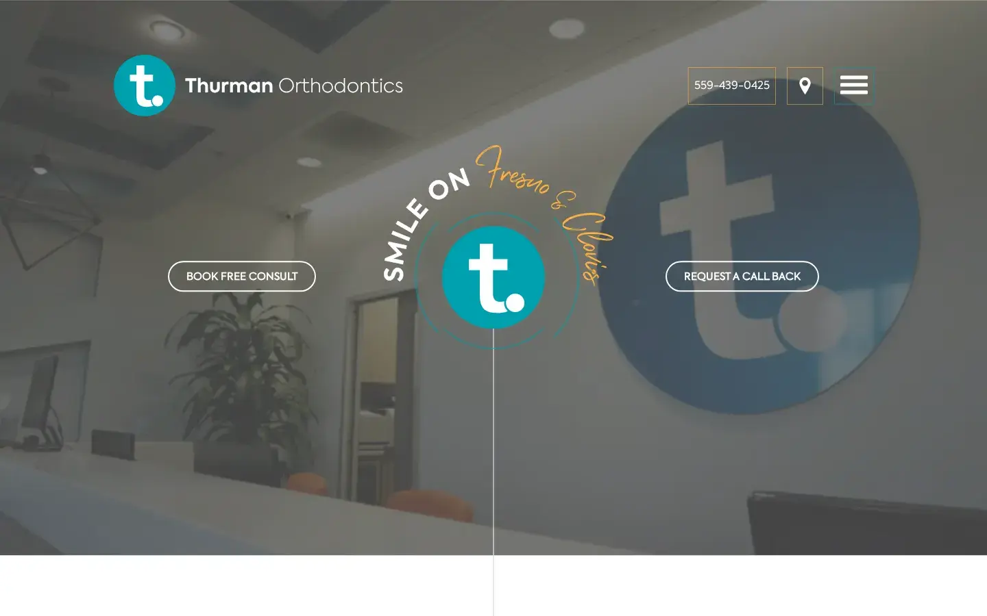 Homepage preview of Thurman Orthodontics