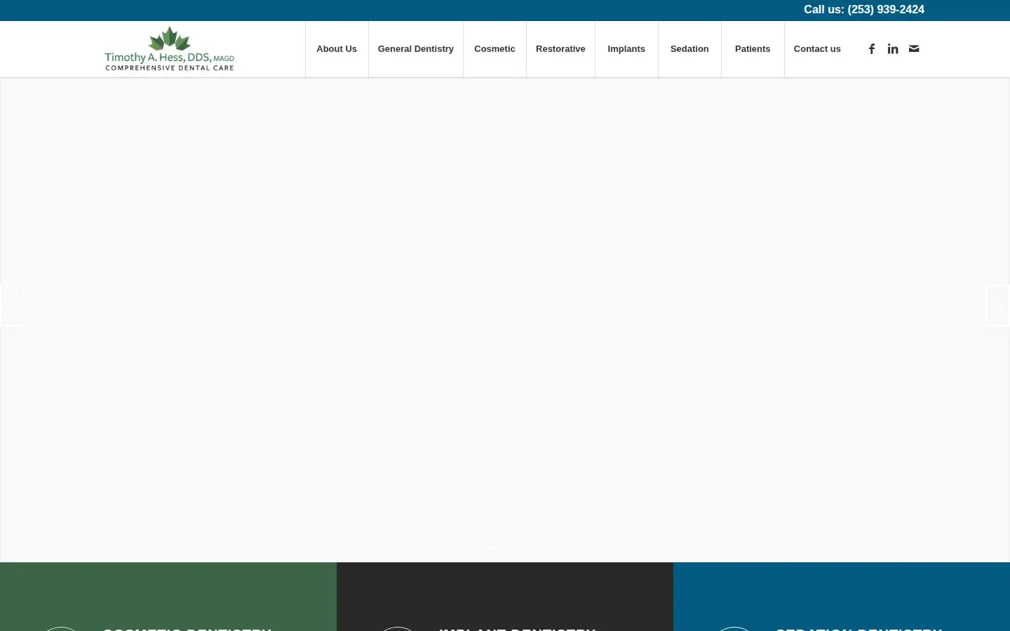 Homepage preview of Timothy A. Hess DDS