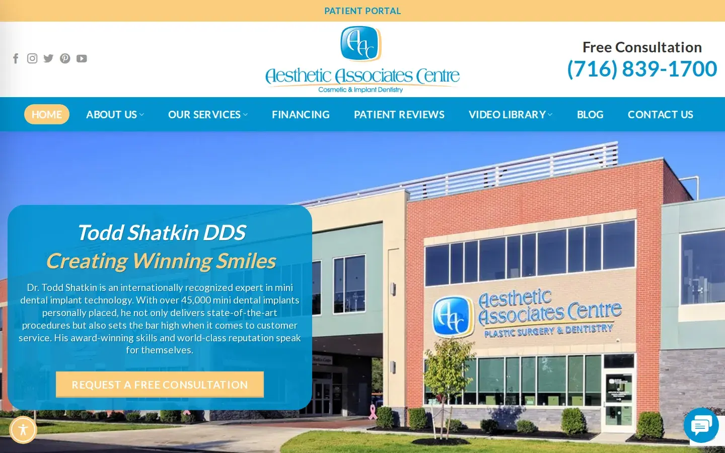 Homepage preview of Todd E. Shatkin, DDS