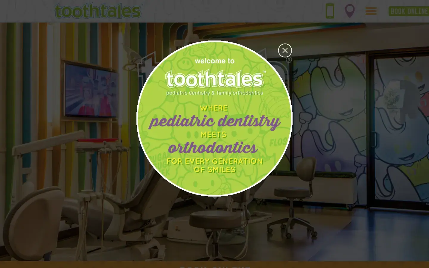 Homepage preview of Tooth Tales Pediatric Dentistry & Orthodontics