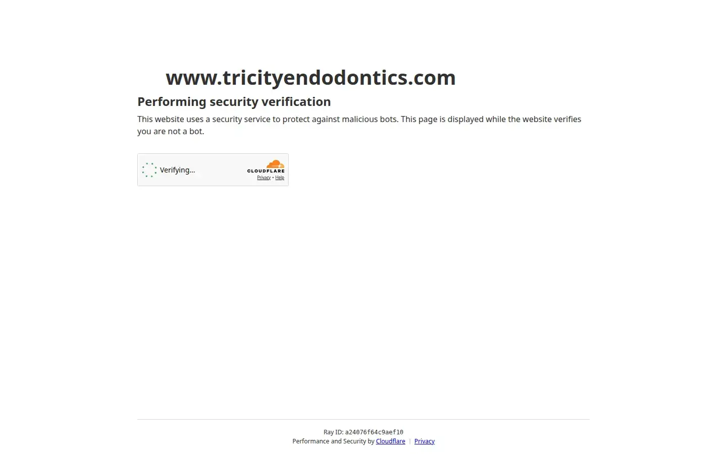 Homepage preview of Tri City Endodontics