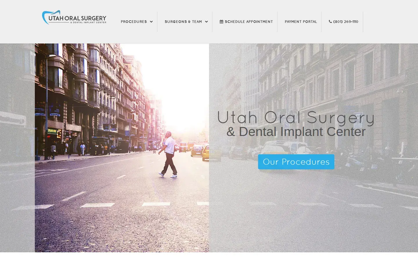 Homepage preview of Utah Oral Surgery & Dental Implant Center