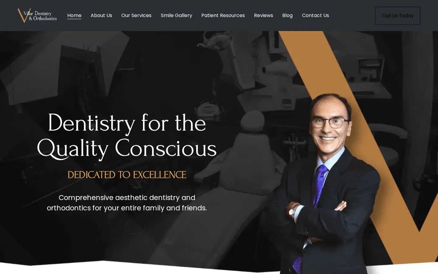 Homepage preview of Villar Dentistry & Orthodontics