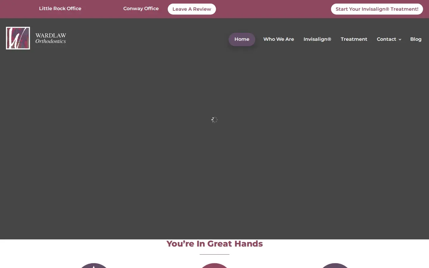 Homepage preview of Wardlaw Orthodontics