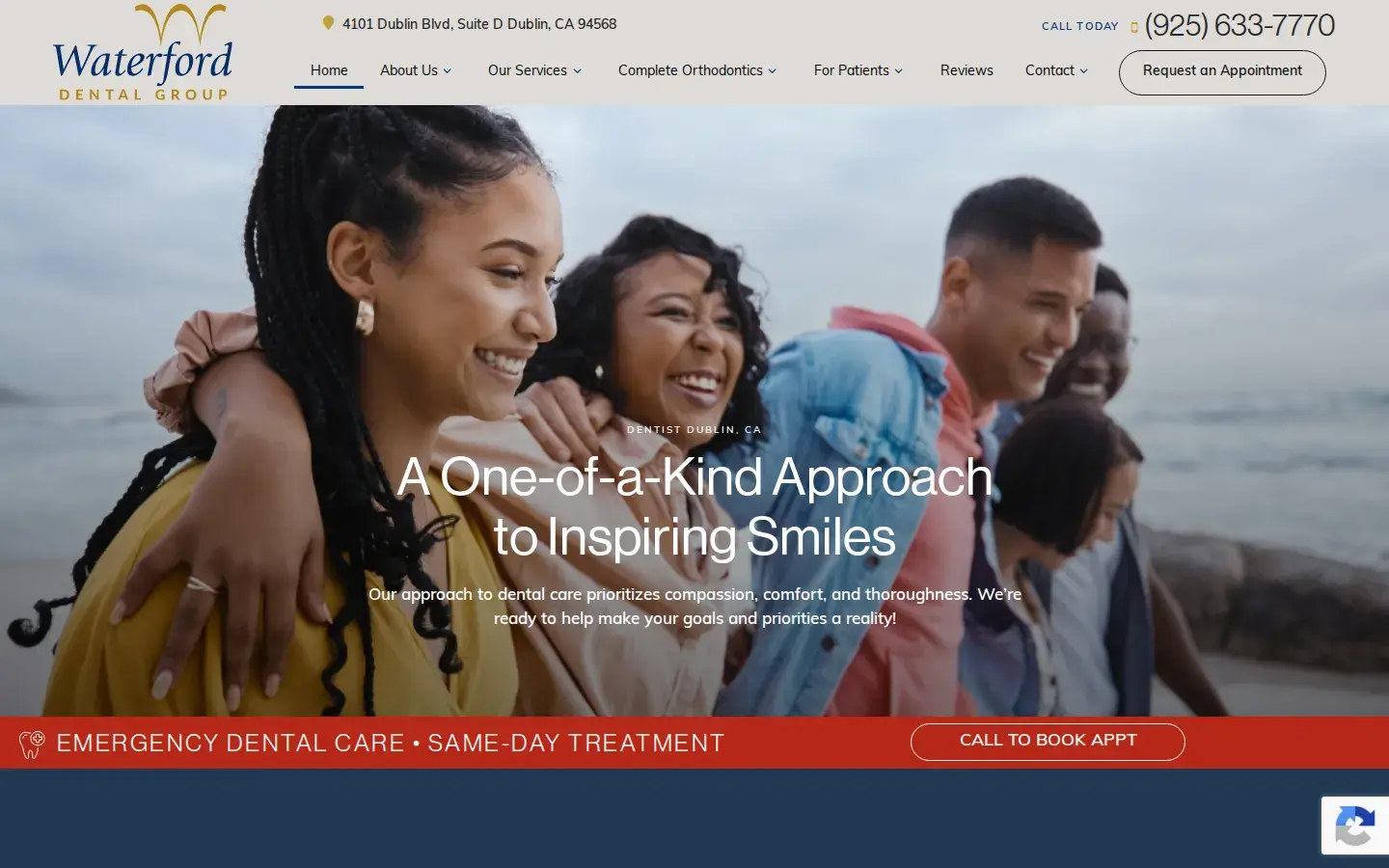 Homepage preview of Waterford Dental Group