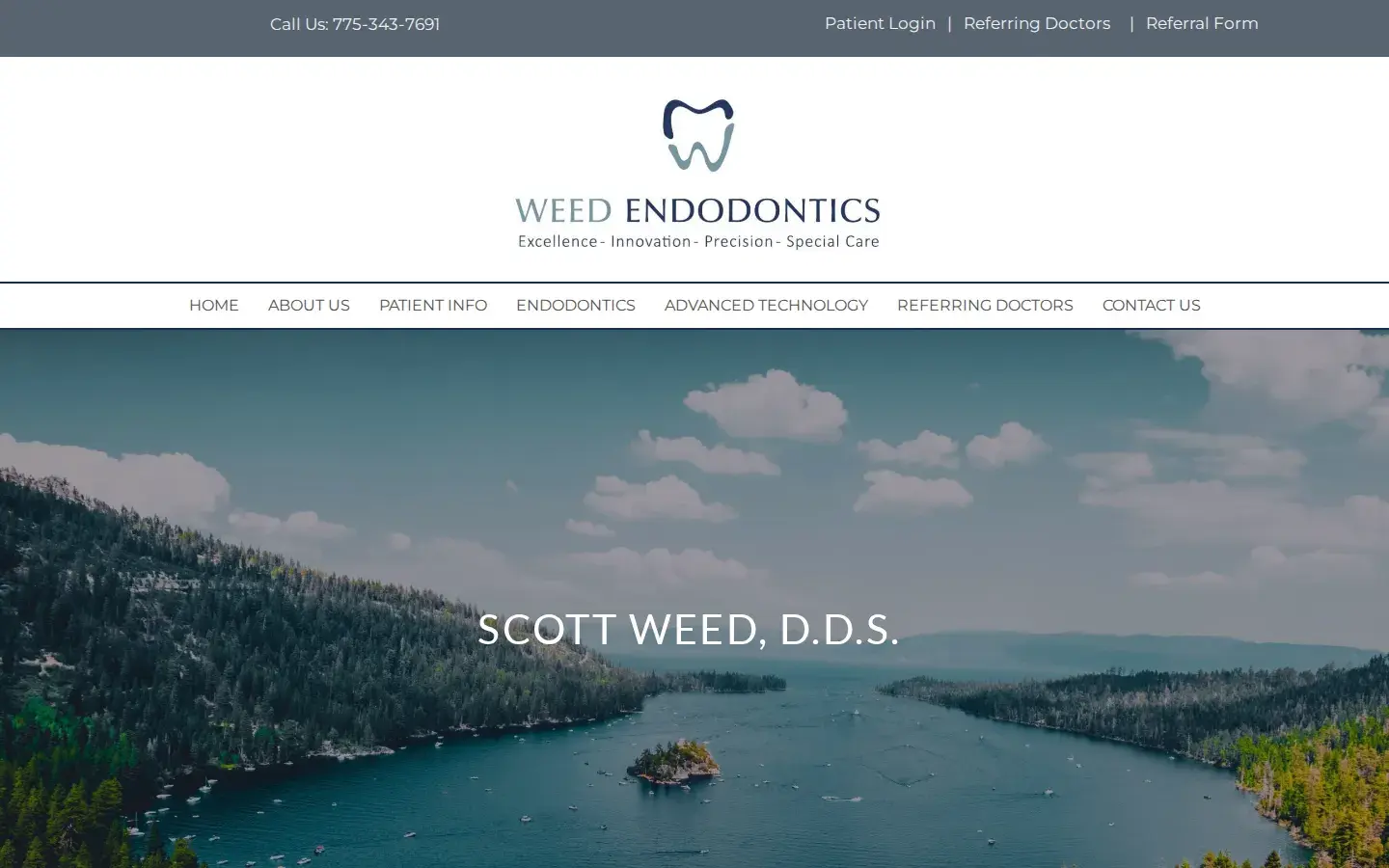 Homepage preview of Weed Endodontics