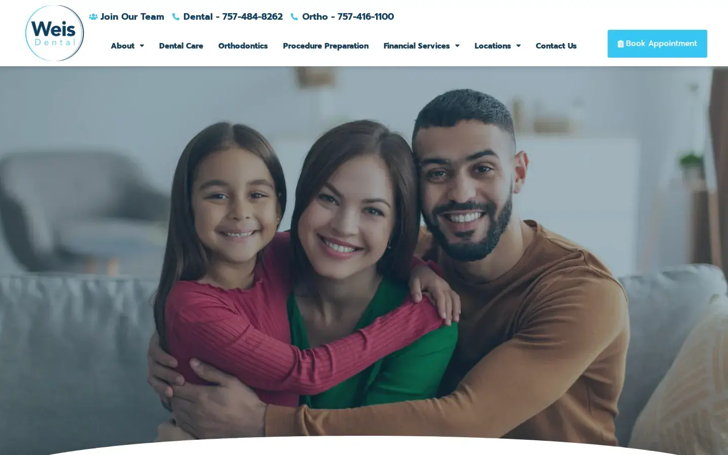 Homepage preview of Weis Pediatric Dentistry