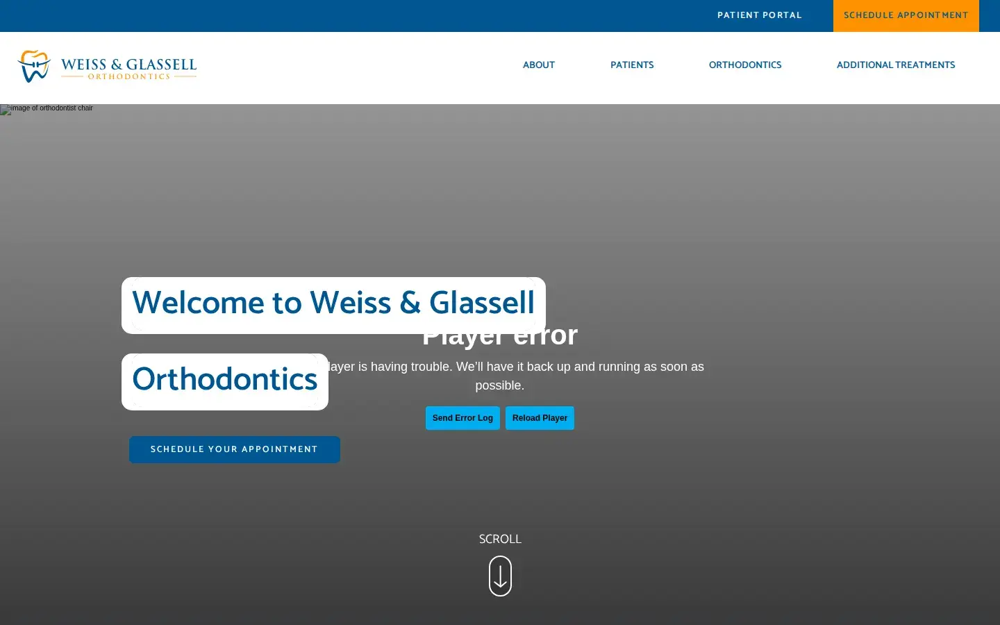 Homepage preview of Weiss & Glassell Orthodontics