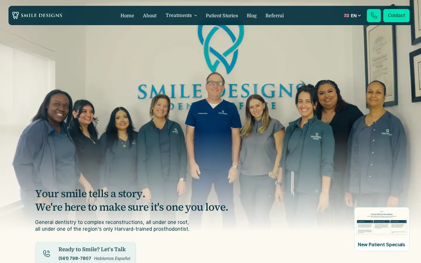 Homepage preview of Wellington Dentist - Dr Sergio Rauchwerger