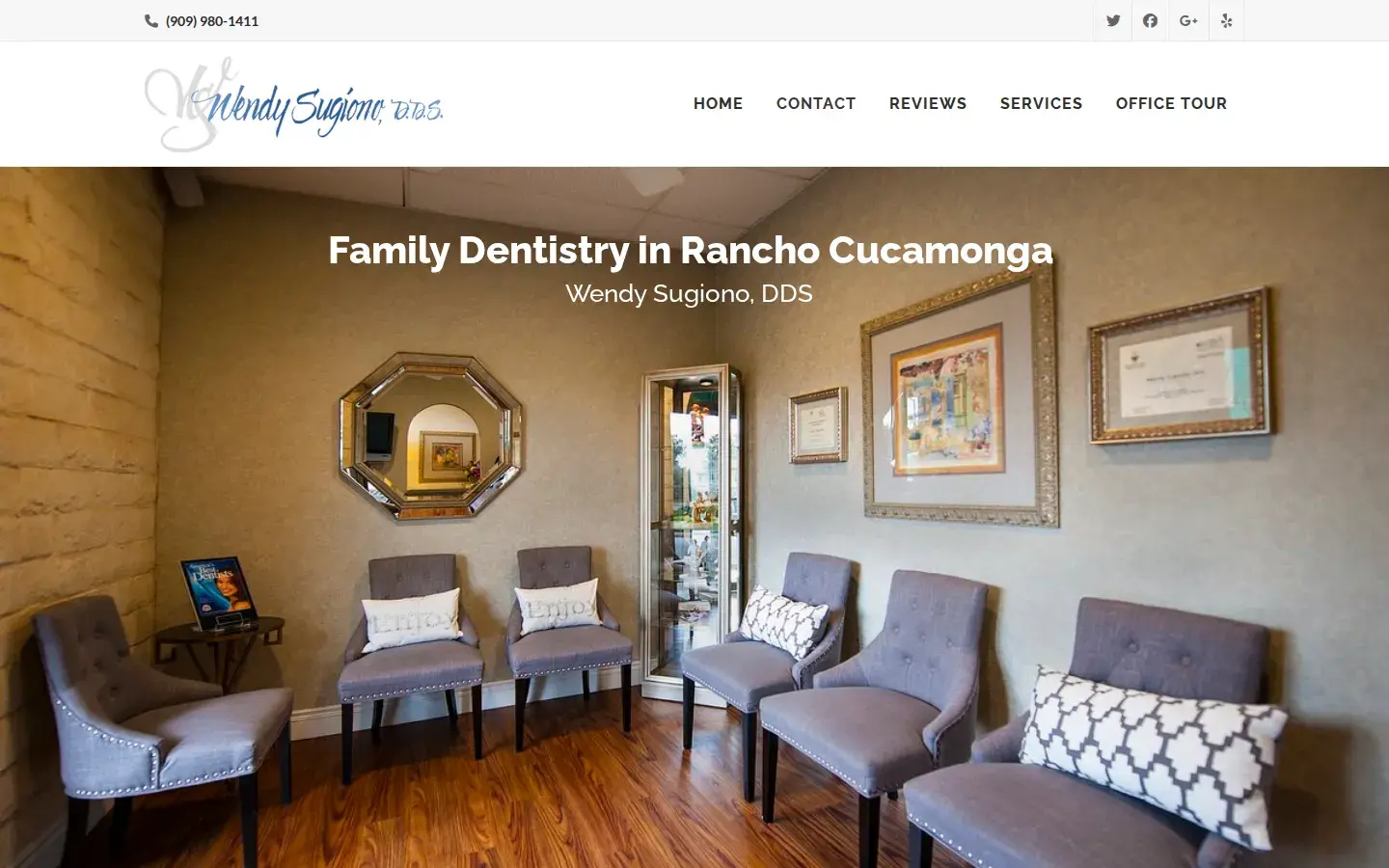 Homepage preview of Wendy Sugiono, DDS, MAGD