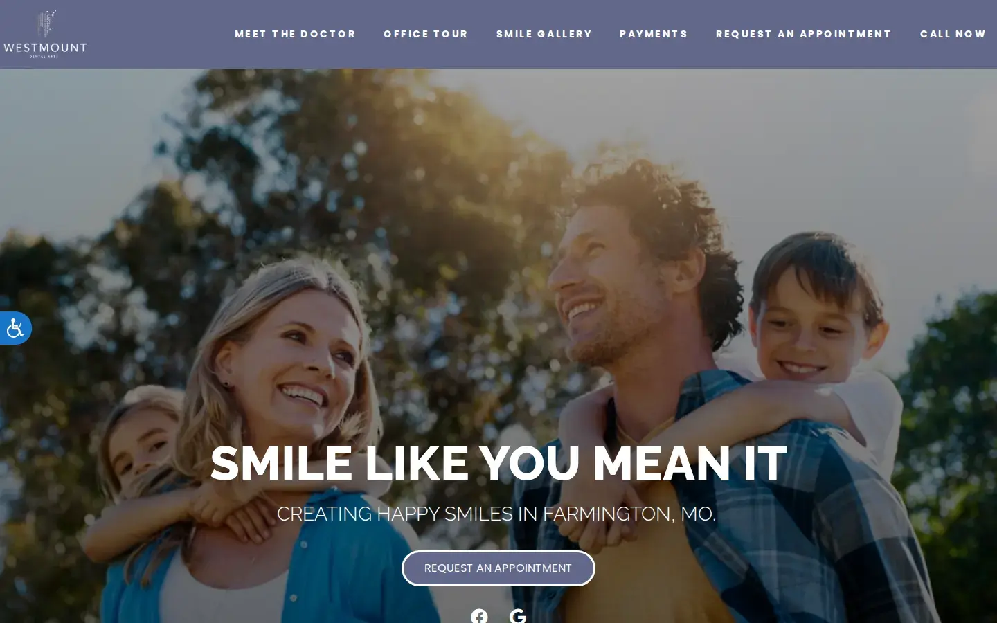 Homepage preview of Westmount Dental Arts