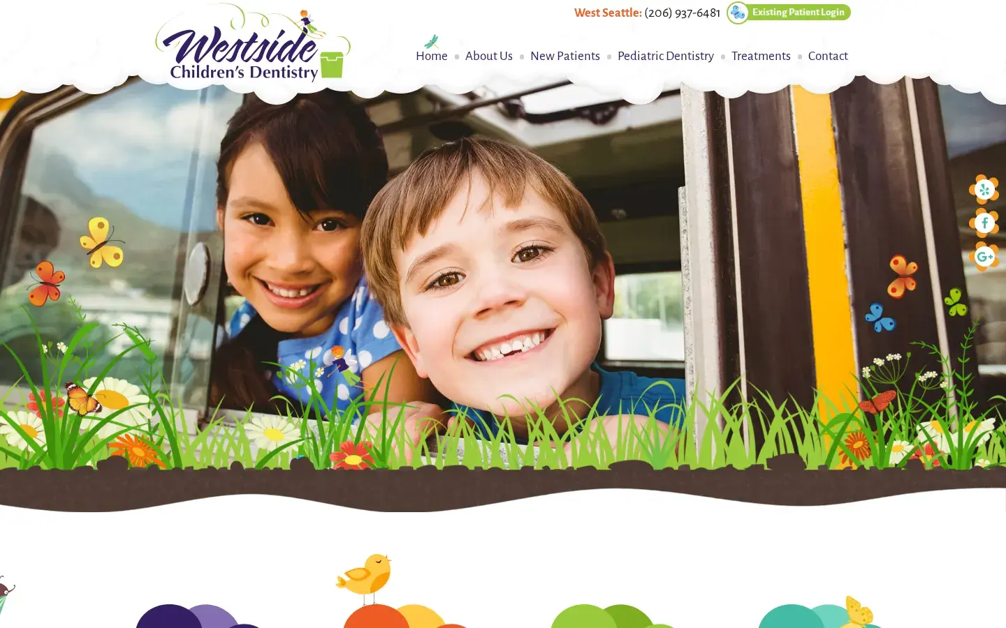 Homepage preview of Westside Children’s Dentistry