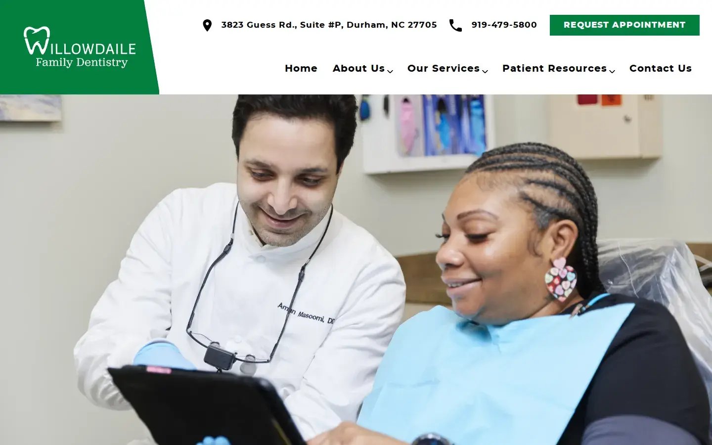 Homepage preview of Willowdaile Family Dentistry