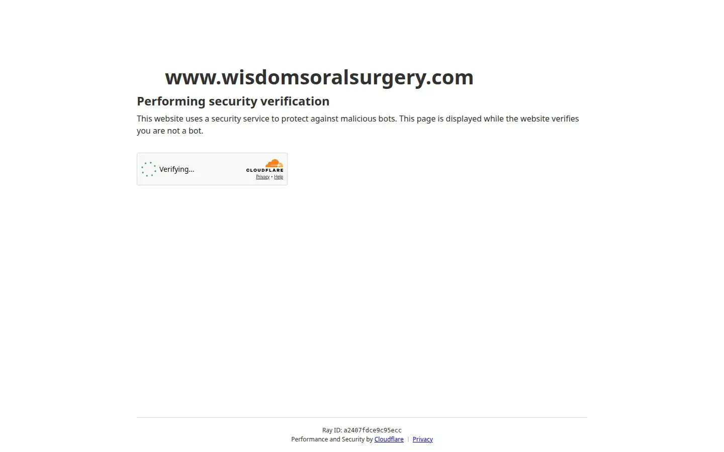 Homepage preview of Wisdoms Oral Surgery & Implant Center