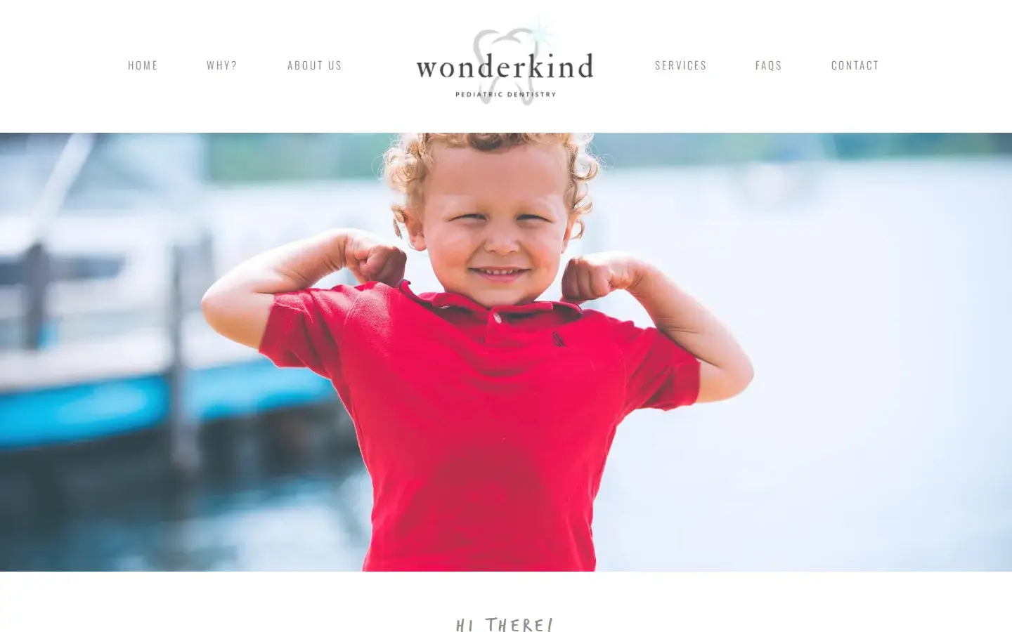 Homepage preview of Wonderkind Pediatric Dentistry