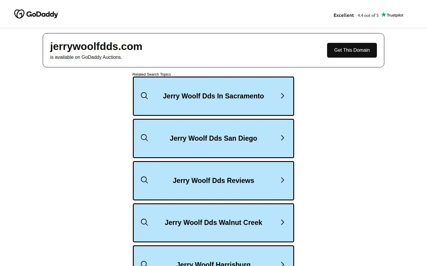 Homepage preview of Woolf Dental