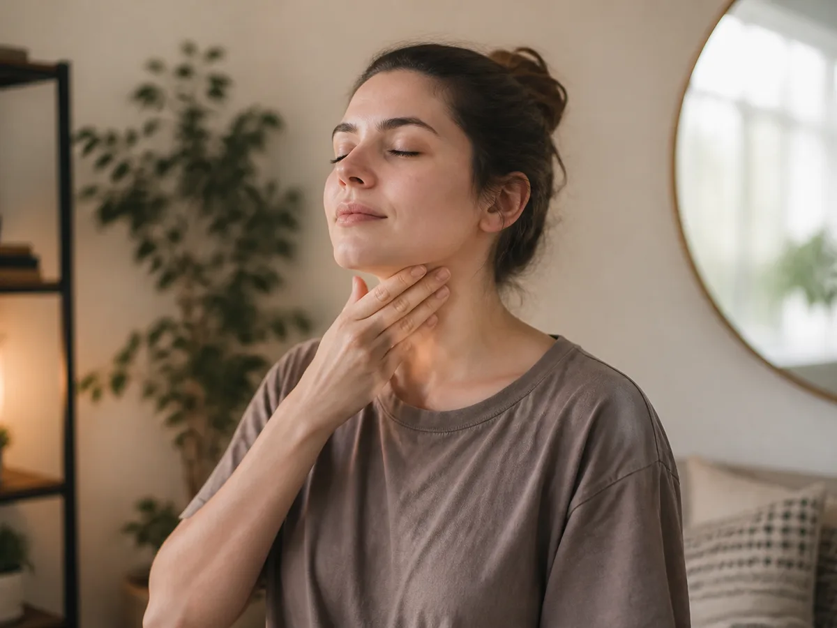 Dentist and patient reviewing stress-related clenching habits during a jaw pain visit