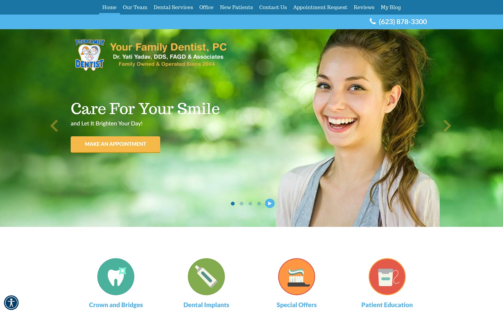 yourfamilydentistaz.com-screenshot