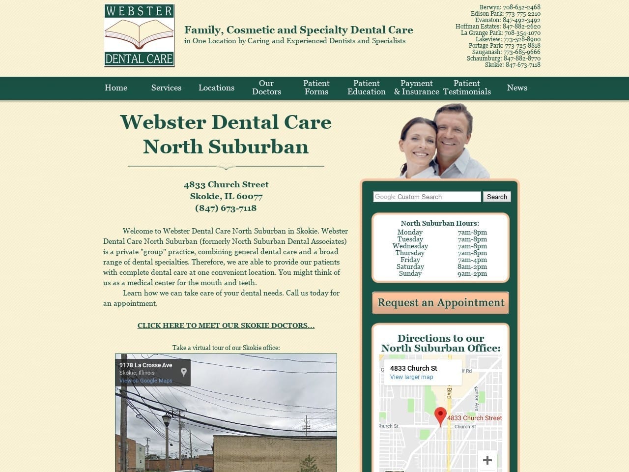 Nsda Dentists Website Screenshot from NSDADENTISTS.COM