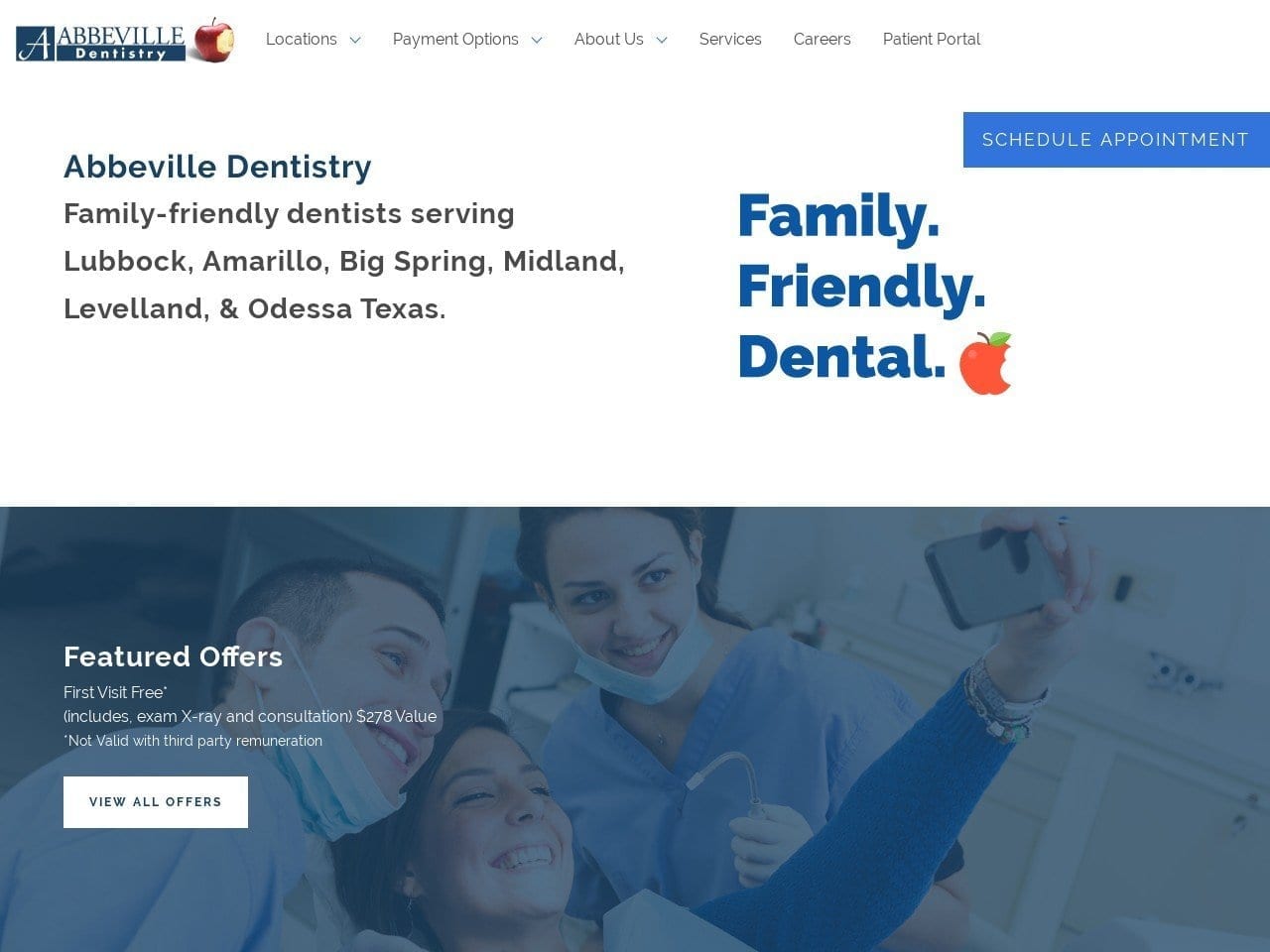 Bostick Britt D DDS Website Screenshot from abbevilledentistry.com