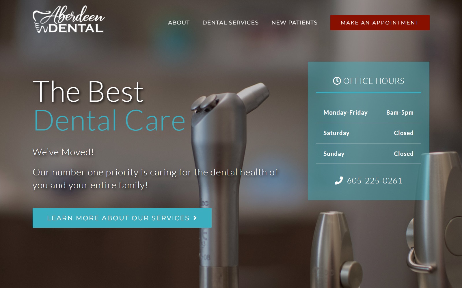 aberdeen-dental.com screenshot