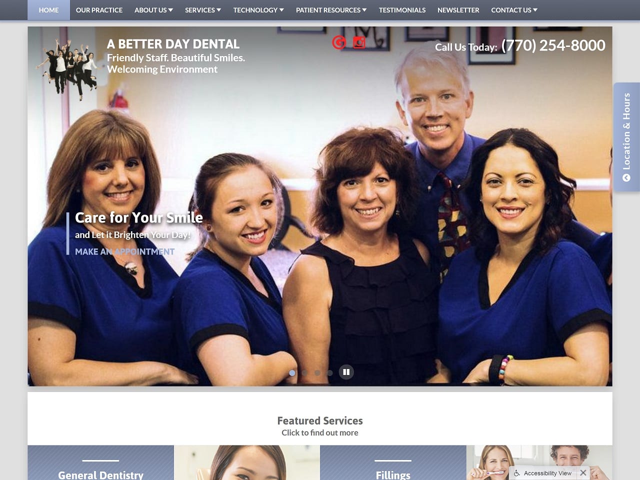 abetterdaydental.com screenshot1