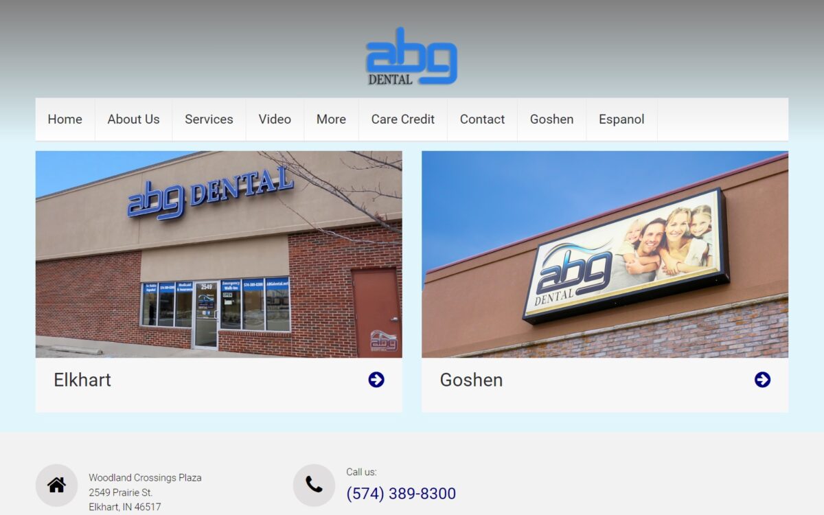 abgdental.net screenshot