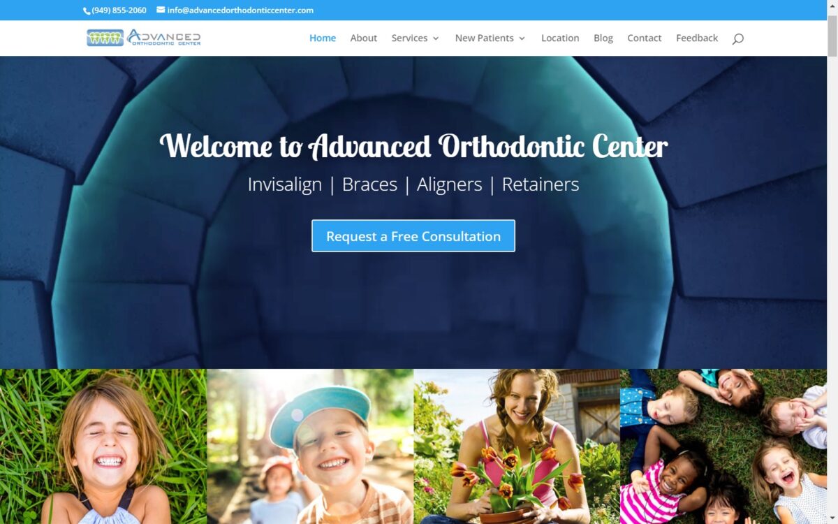 advancedorthodonticcenter.com screenshot