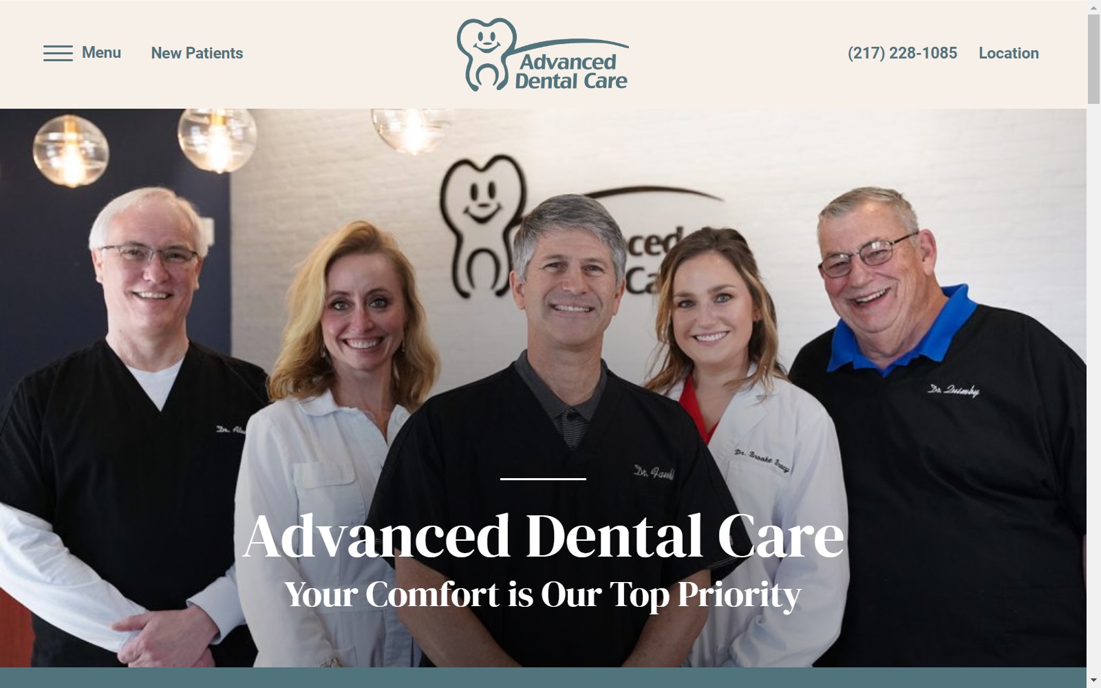 advdentalcare.com screenshot