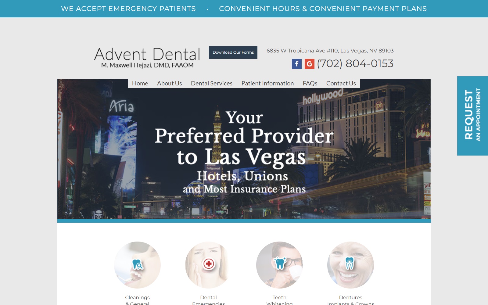 adventdentistry.com screenshot