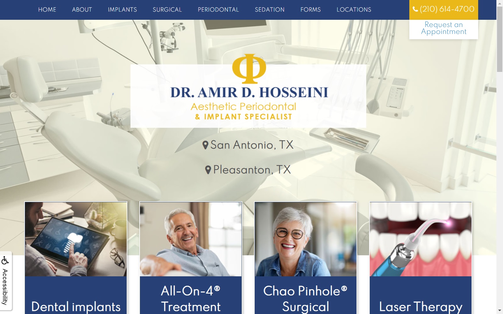 aestheticperiodontist.com screenshot