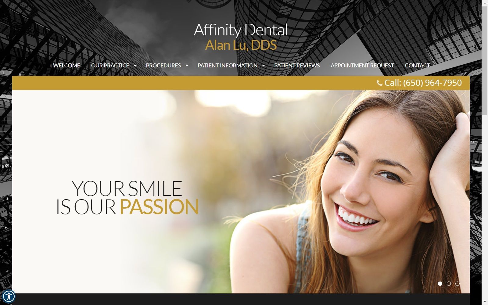 affinity-dental.com screenshot