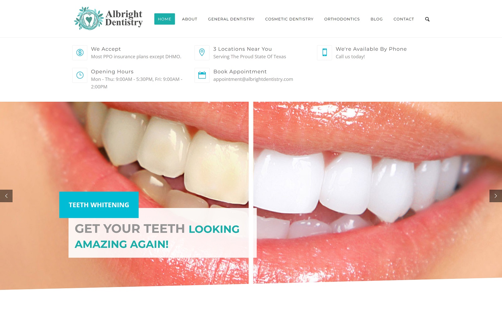 albrightdentistry.com-screnshot