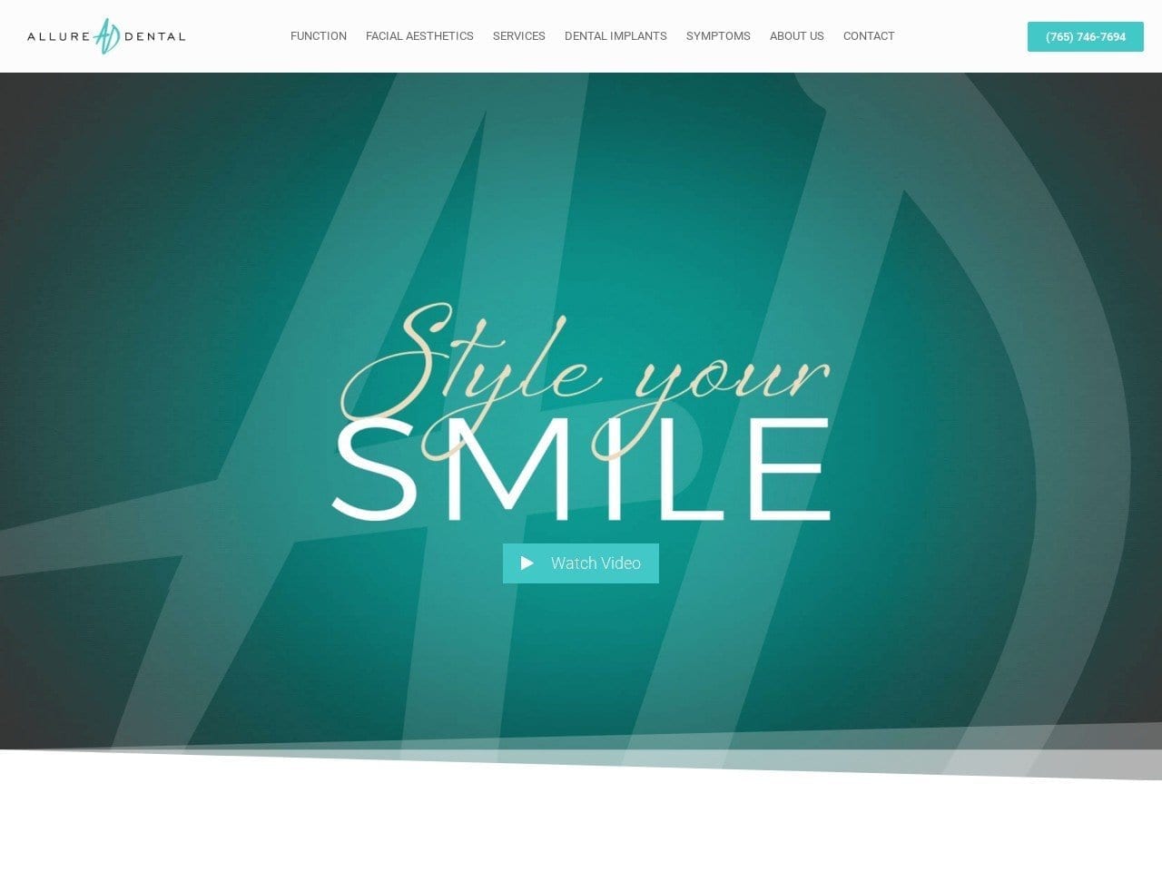 Dr. Trevor L. Murray DDS Website Screenshot from allure-dental.com